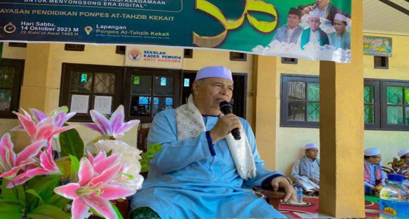 Harmoni Takwa dalam Perayaan Maulid Nabi Muhammad SAW bersama Drs. TGH Munajib di yayasan At-Tazib Kekait